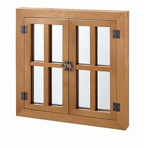 アジアンアンティーク扉付き壁掛けミラー 鏡 ミラー デザイン壁掛け 扉付き 両開き 木製 ウォールミラー