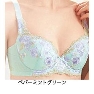 E90サイズ セシール 華奢シルエット3/4カップブラ(ワイヤー入り)　ブラジャー 3/4カップ B...