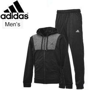 adidas アディダス メンズ ジャージ上下セット スポーツウェア  トラックスーツ フードタイプ上下セット EDO38