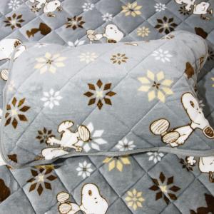 暖かい 枕カバー スヌーピー フランネル 枕パ...の詳細画像2