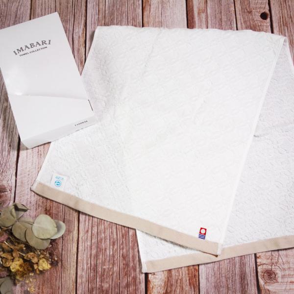 箱入り 今治フェイスタオル 幅33×長さ80cm towel フェイスタオル 今治 ホワイト ギフト...