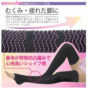 (ポスト投函 送料無料) 着圧トレンカ レディ...の詳細画像1