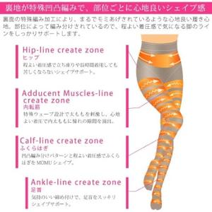 (ポスト投函 送料無料) 着圧トレンカ レディ...の詳細画像2