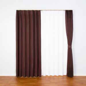 (1枚)防炎 遮光 形状記憶 ドレープカーテン...の詳細画像1