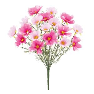 コスモスブッシュ *18 ピンク FLB8078PK コスモス 秋桜 秋の造花 造花 ブッシュ 束 アートフラワー