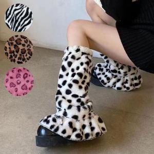 即納あり レッグウォーマー ダルメシアン柄 牛柄 エコファー 起毛素材 ふわふわ もこもこ ダンス 衣装 ヒップホップ コスチューム 韓国ファッション 個性的 a110 韓国系ダンスウェアdecorative 通販 Yahoo ショッピング