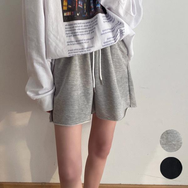 ショートパンツ カットオフ スウェット生地 グレー ブラック ボトムス ダンス 衣装 ヒップホップ ...