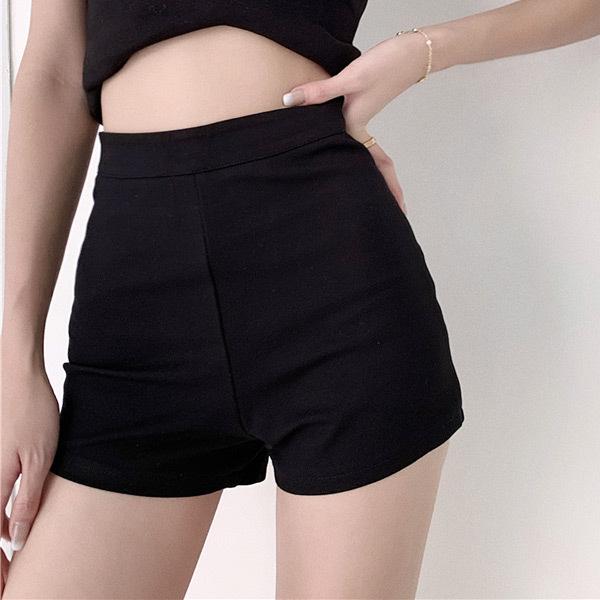 ショートパンツ ハイウエスト ストレッチ タイト パンツ ダンス 衣装 ヒップホップ コスチューム ...