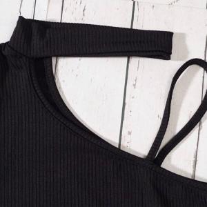 キッズ アシンメトリー ショート丈トップス ワ...の詳細画像3