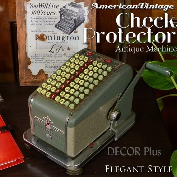 Check Protector　チェックプロテクター　アメリカのアンティークの機械　アンティークマシ...