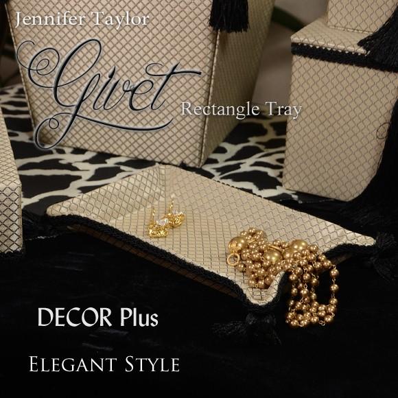 ジェニファーテイラー　Givet　ジヴェ　レクタングルトレイ　トレー　プレート　アンティーク風　おし...