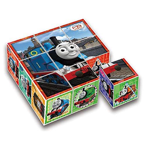 子供向けパズル きかんしゃトーマスキューブパズル