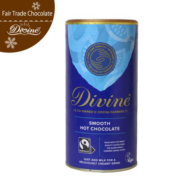 フェアトレード チョコレート DIVINE（ Divine チョコレートドリンクパウダー 400g）...