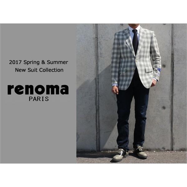 2017 春夏新作 renoma レノマ paris パリス ICHITEKI ハイブリッド生地 オ...