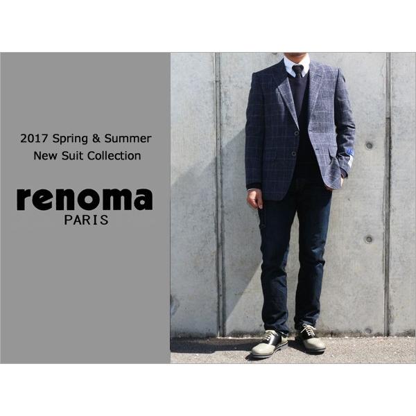 2017 春夏新作 renoma レノマ paris パリス ICHITEKI ハイブリッド生地 デ...