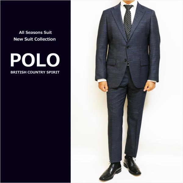 スーツ メンズ 新品 春夏秋冬 通年 POLO BRITISH COUNTRY SPIRIT ポロ ...