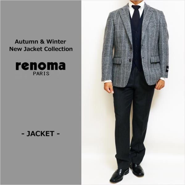 SALE 2024-25 秋冬新作 ジャケット テーラード ブレザー renoma paris レノ...
