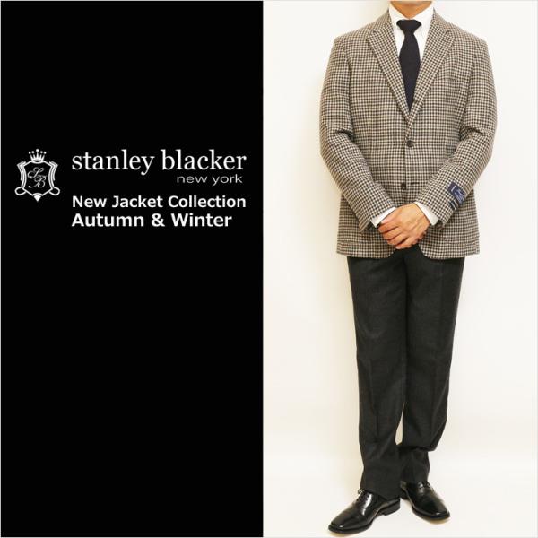 ジャケット テーラード ブレザー 2021-22 新作 秋冬 新品 スタンリーブラッカー ブラウン系...