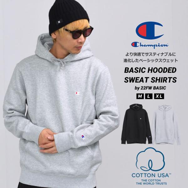 チャンピオン スウェット プルオーバー パーカー 裏起毛 メンズ レディース ブランド Champi...