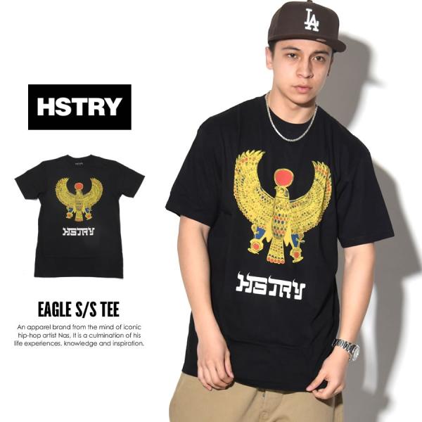 ヒストリー HSTRY Tシャツ メンズ EAGLE S/S TEE