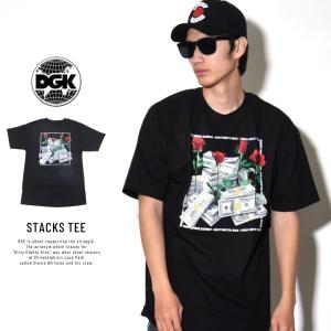 ディージーケー DGK Tシャツ メンズ STACKS TEE DT-4014｜deep