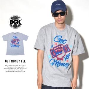 ディージーケー DGK Tシャツ メンズ GET MONEY TEE DT-4018｜deep