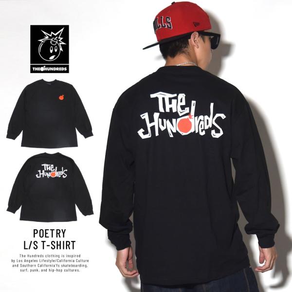 ハンドレッツ THE HUNDREDS ロンT 長袖Tシャツ メンズ ストリート ブランド POET...