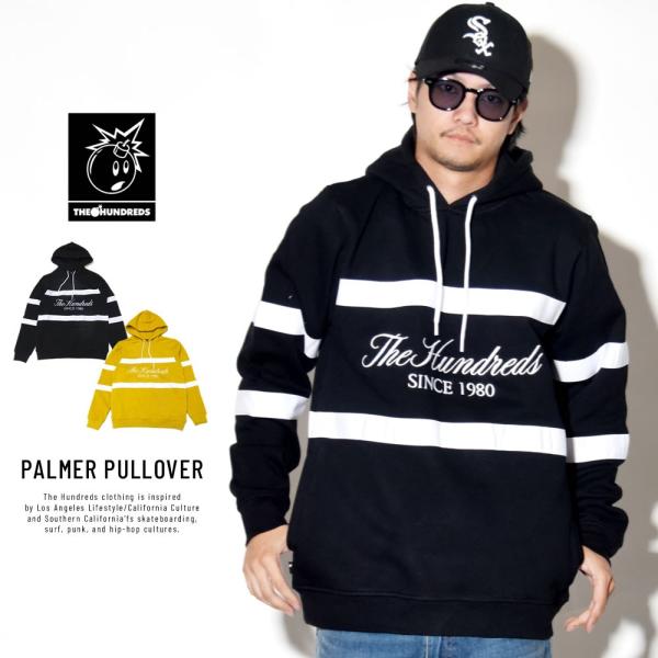ハンドレッツ THE HUNDREDS スウェットプルオーバーパーカー メンズ 裏起毛 PALMER...