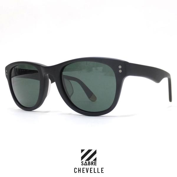 セイバー サングラス メンズ SABRE シェヴェル マットブラック/グリーン SS8-501MB-...