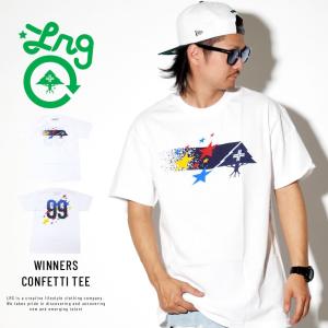 エルアールジー LRG Tシャツ メンズ WINNERS CONFETTI TEE E191032｜deep