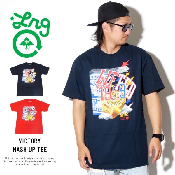 エルアールジー LRG Tシャツ メンズ VICTORY MASH UP TEE E191033