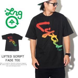 エルアールジー LRG Tシャツ メンズ LIFTED SCRIPT FADE TEE F191027｜deep