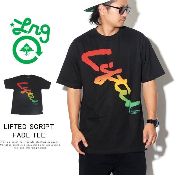 エルアールジー LRG Tシャツ メンズ LIFTED SCRIPT FADE TEE F19102...
