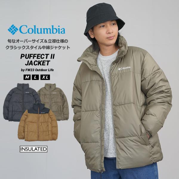 コロンビア 中綿ダウンジャケット メンズ アウター スタンドカラー Columbia PUFFECT...