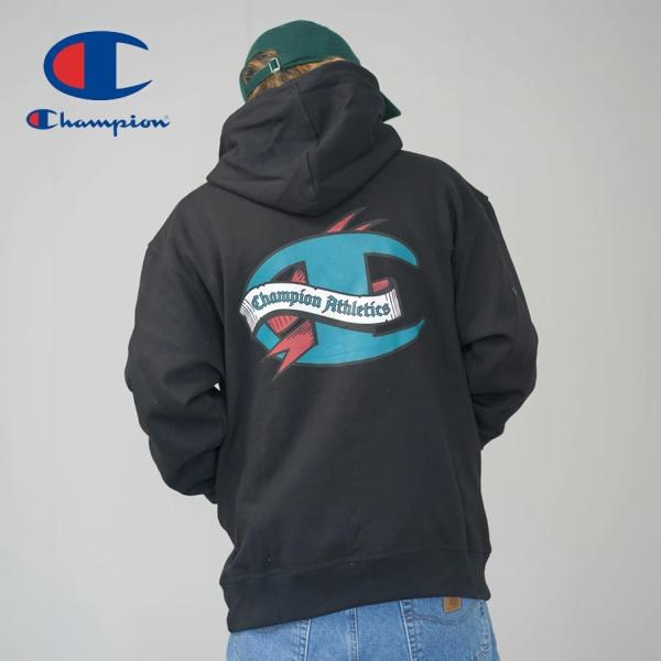 Champion チャンピオン パーカー メンズ 裏起毛 スウェット プルオーバー オーバーサイズ ...