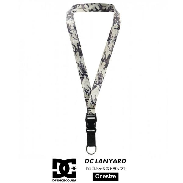 DC SHOES ディーシーシューズ ネックストラップ DC LANYARD カモ