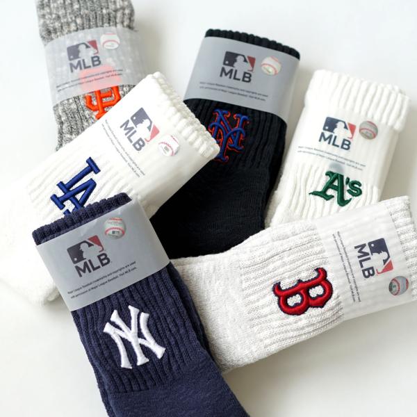 ROSTER SOX ロスターソックス クルーソックス メンズ 靴下 B3D MLB SOCKS 1