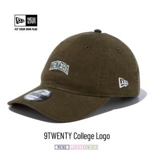 ニューエラ キャップ 帽子 メンズ レディース NEW ERA 9TWENTY 920 College Logo カレッジロゴ ウォルナット｜deep