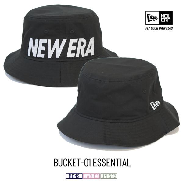 ニューエラ バケットハット 帽子 メンズ レディース NEW ERA バケット01 エッセンシャル ...