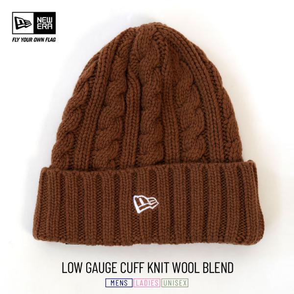ニューエラ ニット帽 ニットキャップ メンズ レディース NEW ERA ローゲージ カフニット W...