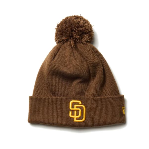 ニューエラ ニットキャップ メンズ レディース ニット帽 NEWERA ポンポンニット リブ サンデ...