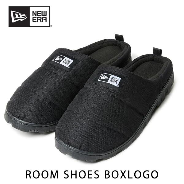 ニューエラ ルームシューズ メンズ レディース NEW ERA あったかスリッパ フラッグボックスロ...