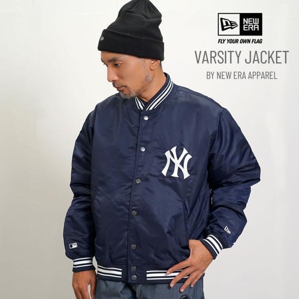 ニューエラ スタジャン スタジアムジャンパー メンズ 中綿入り アウター NEW ERA ナイロン ...