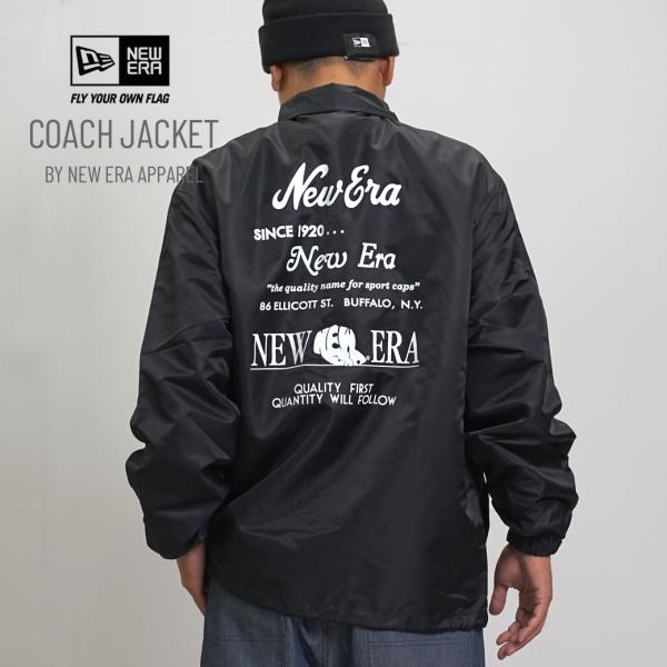 ニューエラ コーチジャケット アーカイブロゴ メンズ アウター NEW ERA COACH JAKC...