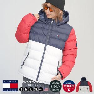 TOMMY HILFIGER トミーヒルフィガー メンズ 中綿ジャケット 大きいサイズ ブランド 冬 防寒 おしゃれ USA限定 カジュアル ファッション 中綿 156AN122