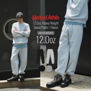 United Athle ユナイテッドアスレ スウェットパンツ メンズ レディース 12oz 12オンス ヘビーウェイト スウェットパンツ 裏起毛 厚手 5765-01