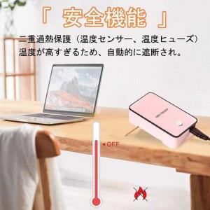 ポータブルミニヒーター安全省エネヒーターデスク...の詳細画像5