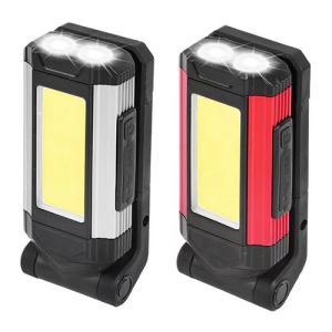 作業灯 LED作業灯 折り畳み式 懐中電灯 ワークライト usb 充電式 マグネット付き 360度回転可能 コードレス IPX6防水機能 7種類の点灯モード 緊急用照明｜deepark-store