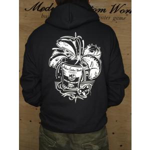 MCワークス　PRINTED HOODY 2023／プリントパーカー2023｜deepblue-ocean