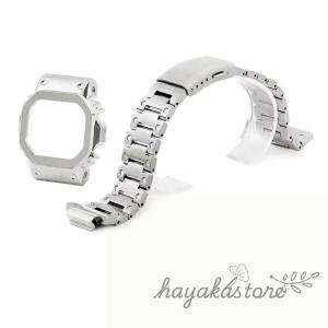 腕時計用ベルト、バンド G-SHOCK GMW-B5000 カスタムパーツ ベゼル ベルト 交換 おしゃれ チタン製ベゼル